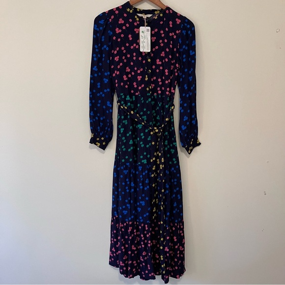 Boden Dresses & Skirts - NWT Boden Alba Maxi Dress Fruit Dove Fall Spring Vibrant Colorful Dress 2P UK 6P